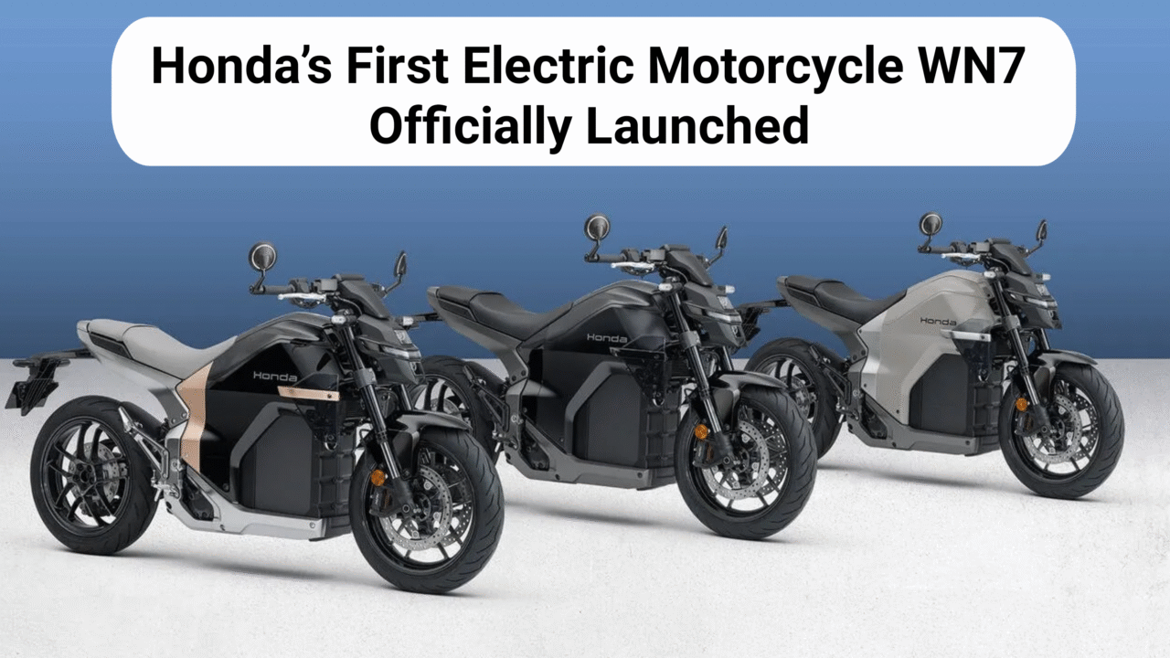 Honda’s First Electric Motorcycle WN7